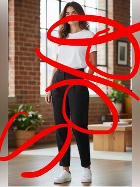 Halara Women’s Casual Slack Pants Black Size XS-S